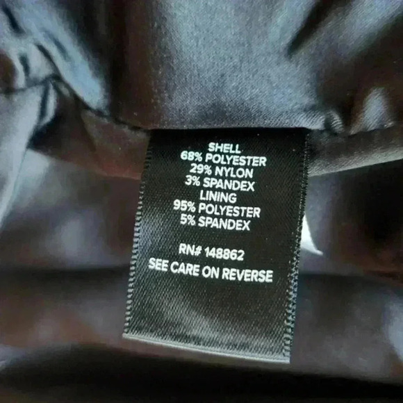 Torrid Studio Luxe Woven Open Front Blazer Women Plus 5X Deep Black Crop Staple - Picture 11 of 14